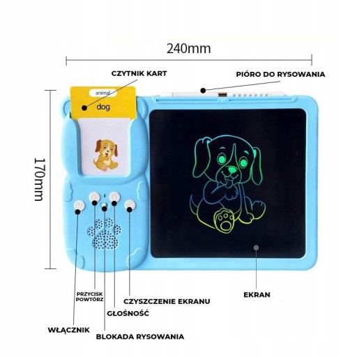 2 in 1 Early Educational Smart Learning Device - Image 3