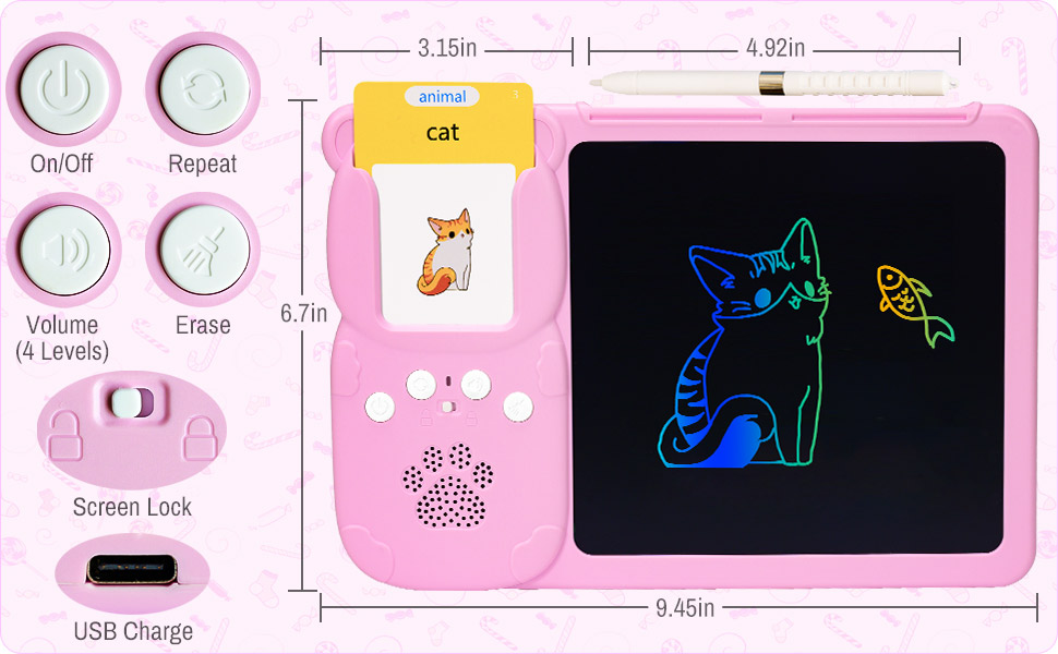 2 in 1 Early Educational Smart Learning Device - Image 7